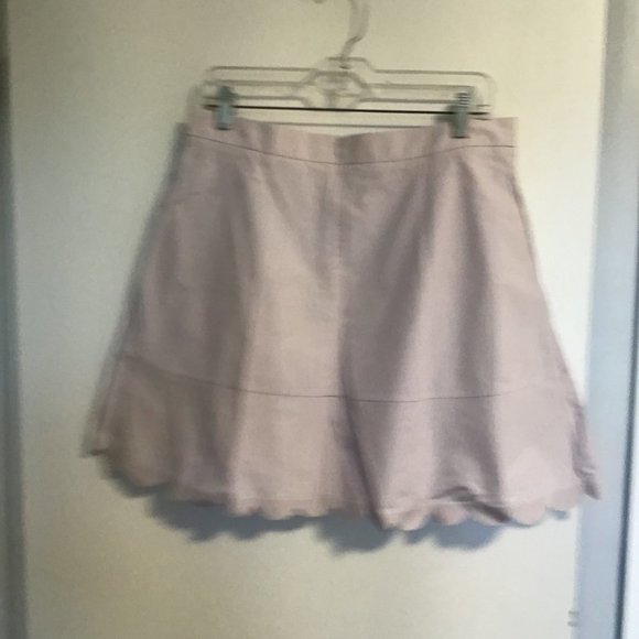 SEE By Chloe Scalloped Cotton-poplin Mini Skirt - Picture 10 of 13